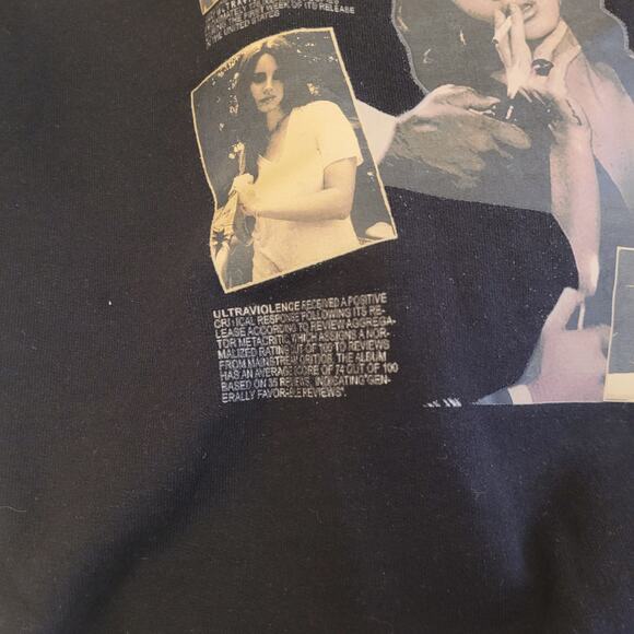 Youth Lana Del Ray Hoodie Size Medium Gildan - Picture 6 of 7